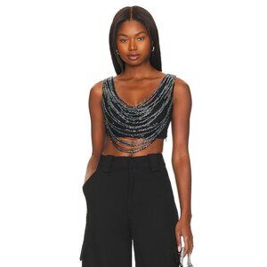 NBD Bhavna Top in Black Crop